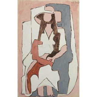 Pablo Picasso - Femme Assise