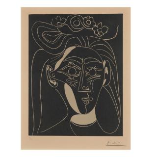 Pablo Picasso - Femme au Chapeau à Fleurs