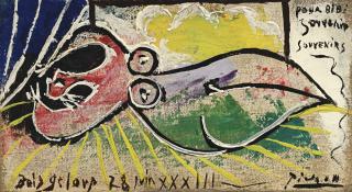 Pablo Picasso - Femme Endormie