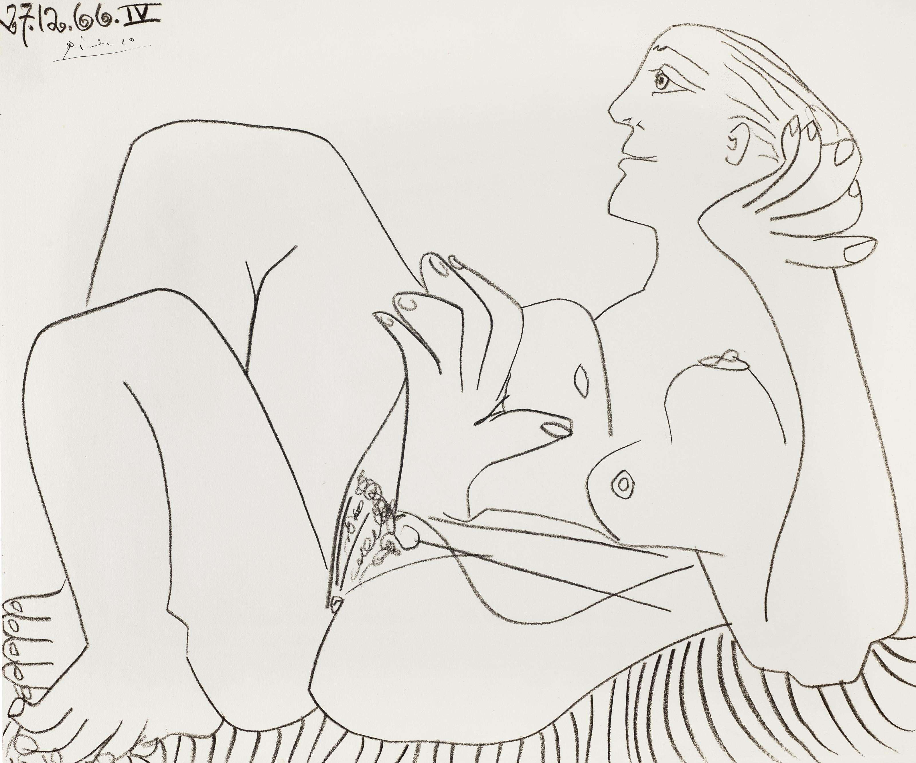 Pablo Picasso - Femme nue couchée