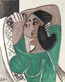 Pablo Picasso - Femme se coiffant