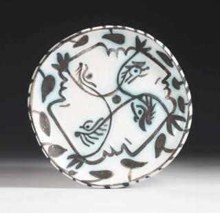 Pablo Picasso - Four Enlaced Profiles (Alain Ramié 88)