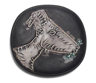 Pablo Picasso - Goat\'S Head In Profile (Ramié 112)