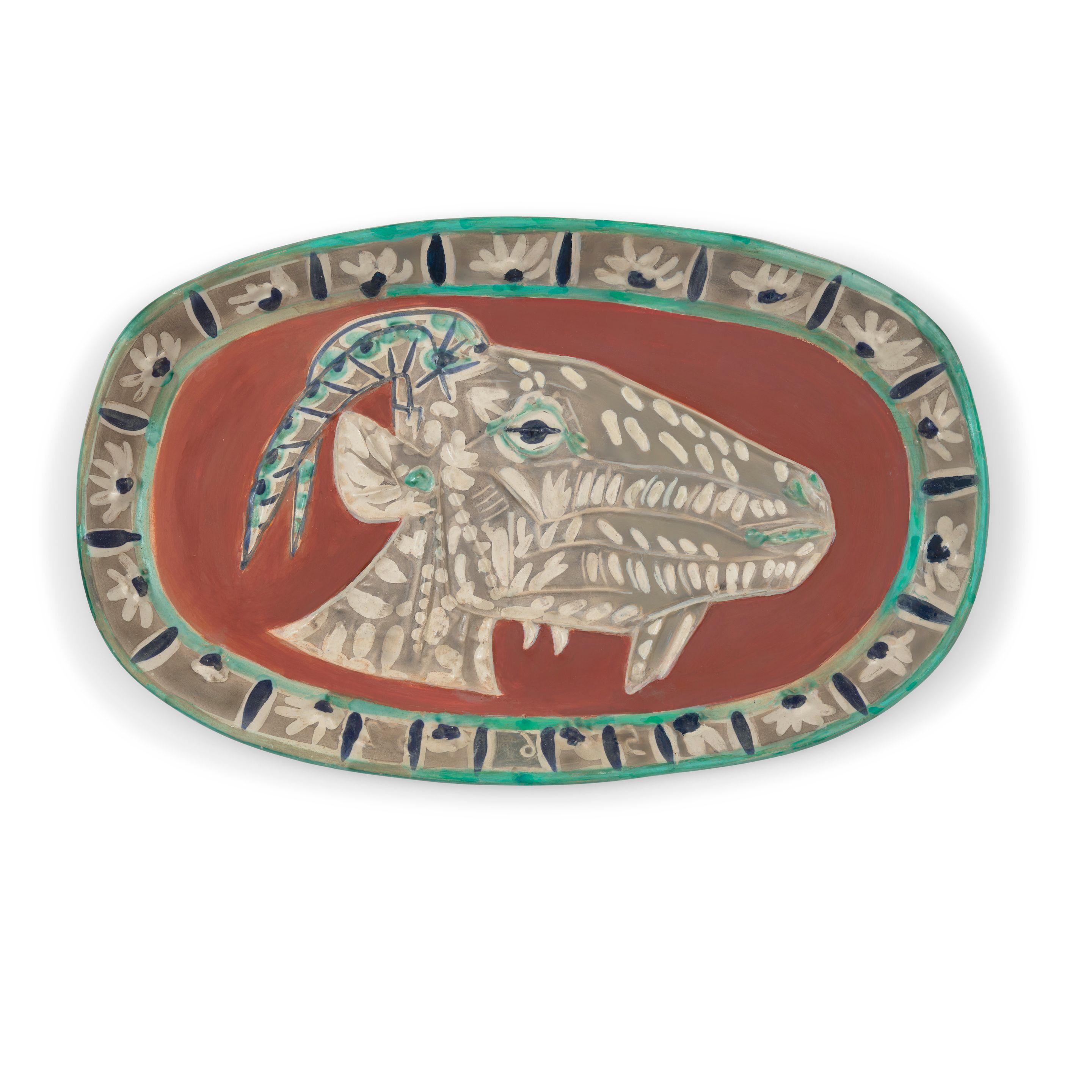 Pablo Picasso - Goats Head in Profile