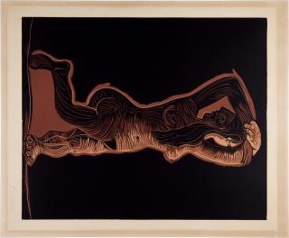 Pablo Picasso - Grand nu de femme (B. 1085; Ba. 1309; PP. L-130)