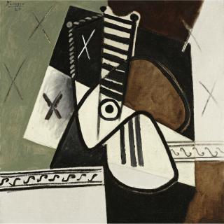 Pablo Picasso - Guitare Accrochée Au Mur