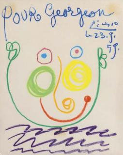 Pablo Picasso - Happy face