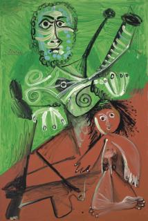 Pablo Picasso - Homme Et Enfant