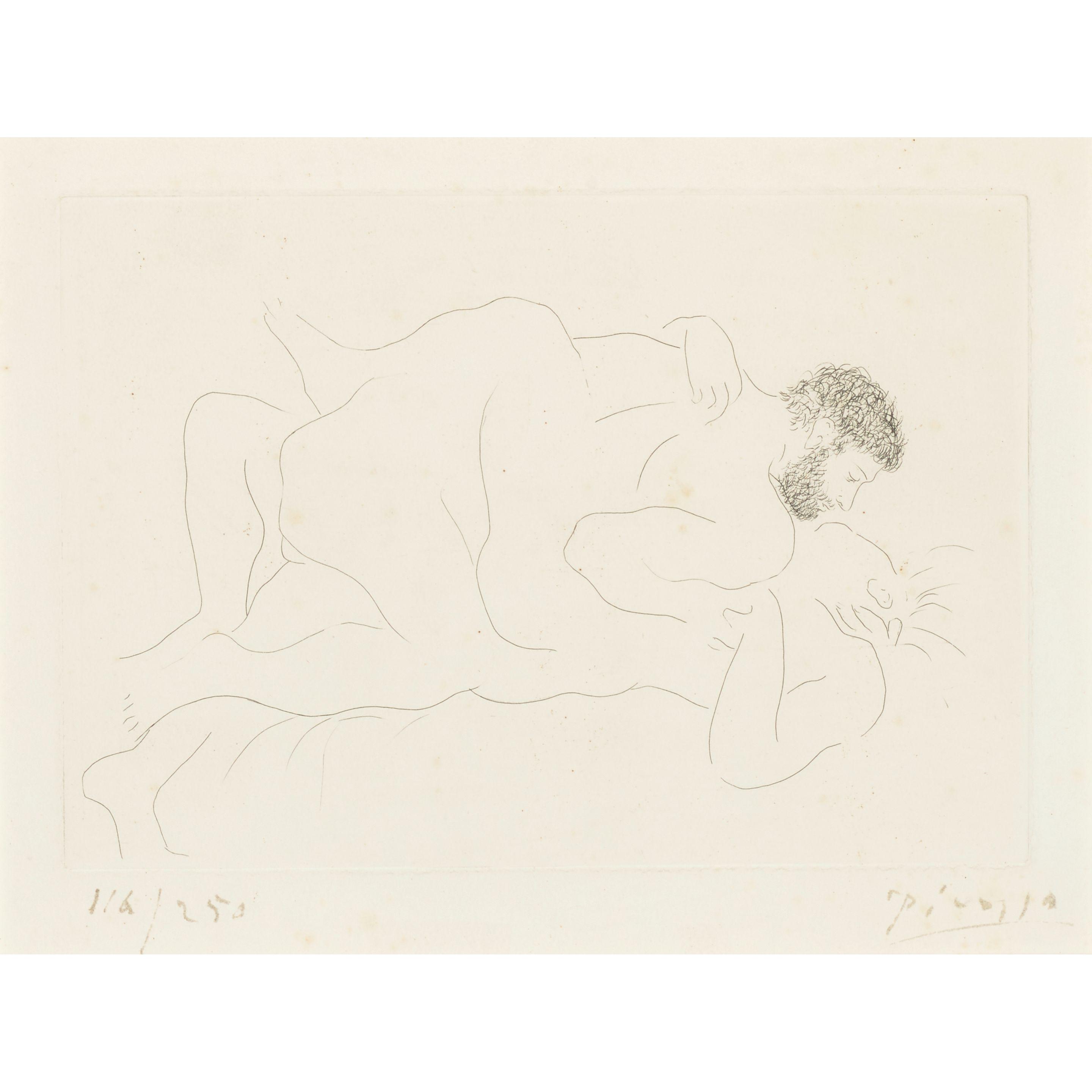 Pablo Picasso - Homme et femme (Man and Woman)