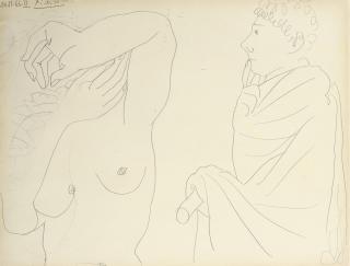 Pablo Picasso - Homme et femme
