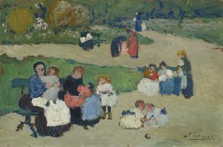 Pablo Picasso - Jardin Public