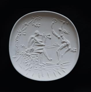 Pablo Picasso - Jouer de diable et faune