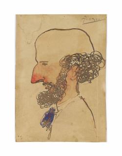 Pablo Picasso - Juan Gay, Musicien Des Quatre Gats