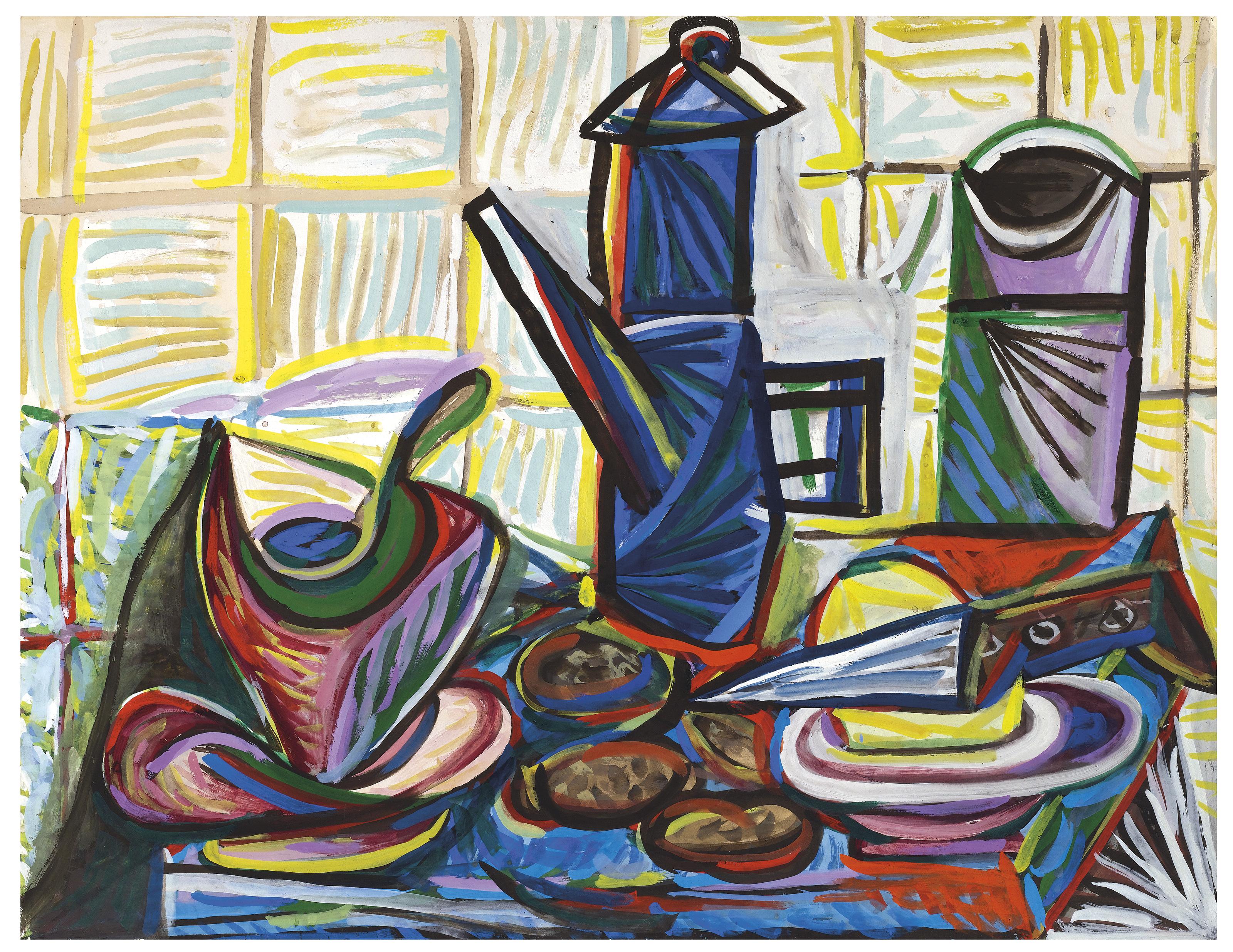 Pablo Picasso - La cafetière
