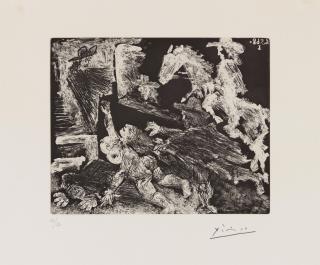 Pablo Picasso - La Célestine. Poursuite