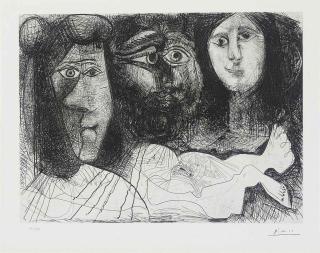 Pablo Picasso - La Chute d\'Icare (Bloch 2016; see Cramer books 155)