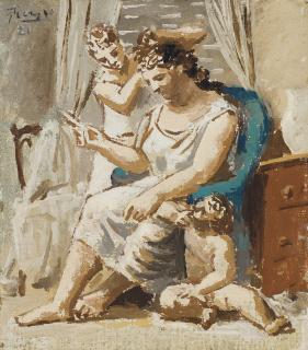 Pablo Picasso - La Coiffure