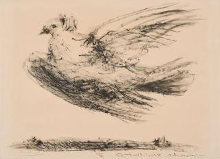 Pablo Picasso - La Colombe en Vol.