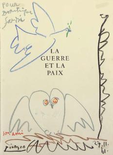 Pablo Picasso - La guerre et la paix