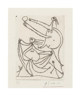 Pablo Picasso - La Plage Iii