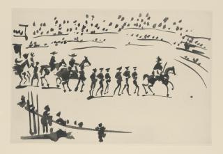 Pablo Picasso - La Tauromaquia (B. 950-976; C. B. 100)