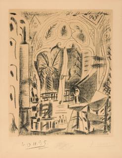 Pablo Picasso - L’atelier de Cannes.