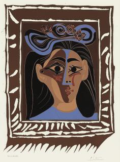 Pablo Picasso - Le Chapeau à Fleurs (B. 1149; Ba. 1304)