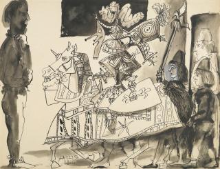 Pablo Picasso - Le Chevalier Et Les Pages