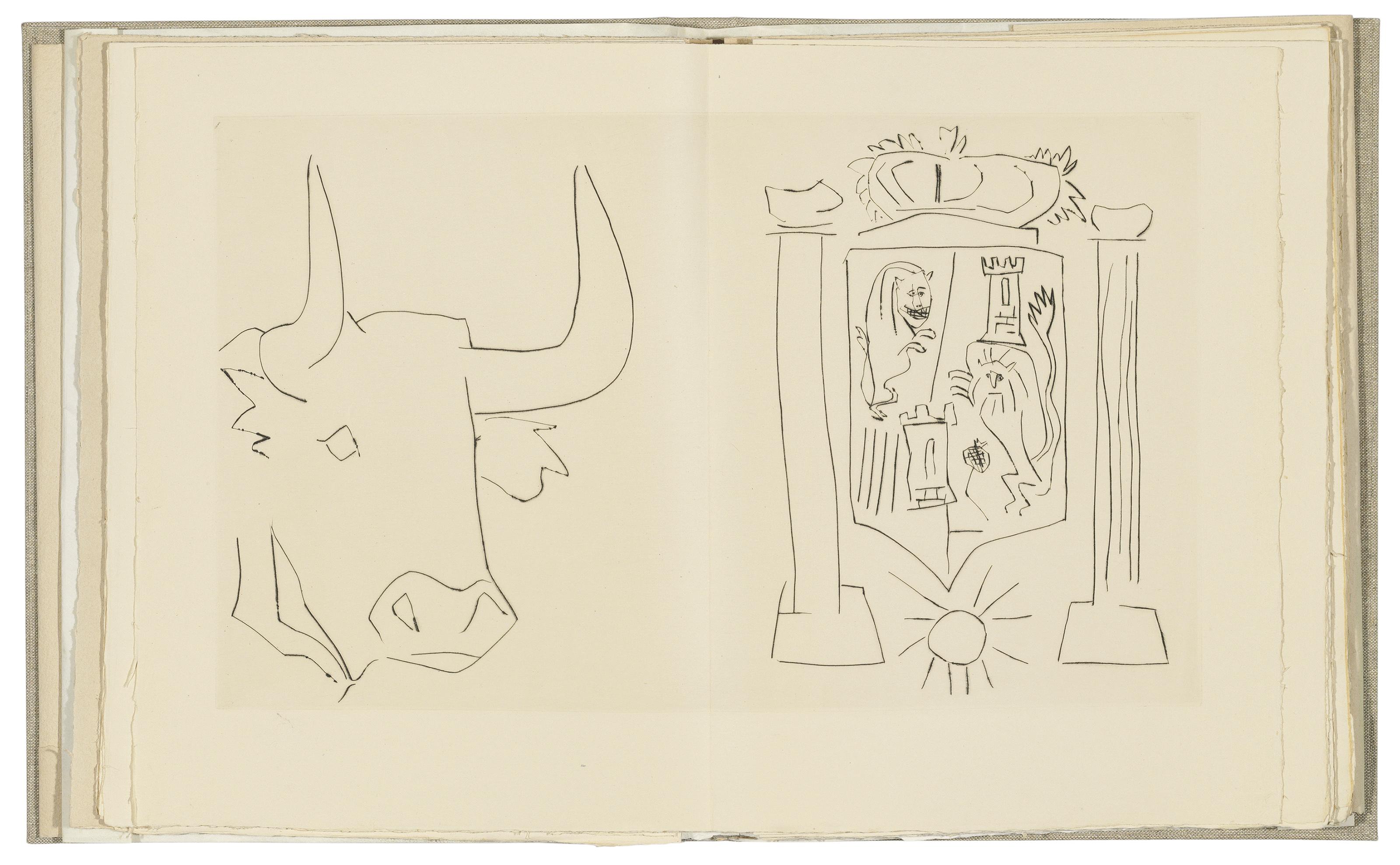 Pablo Picasso - Le frére mendiant o Libro del Conocimiento