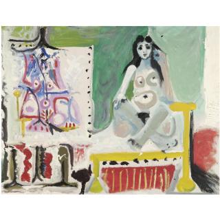 Pablo Picasso - Le Modèle Dans L\'Atelier