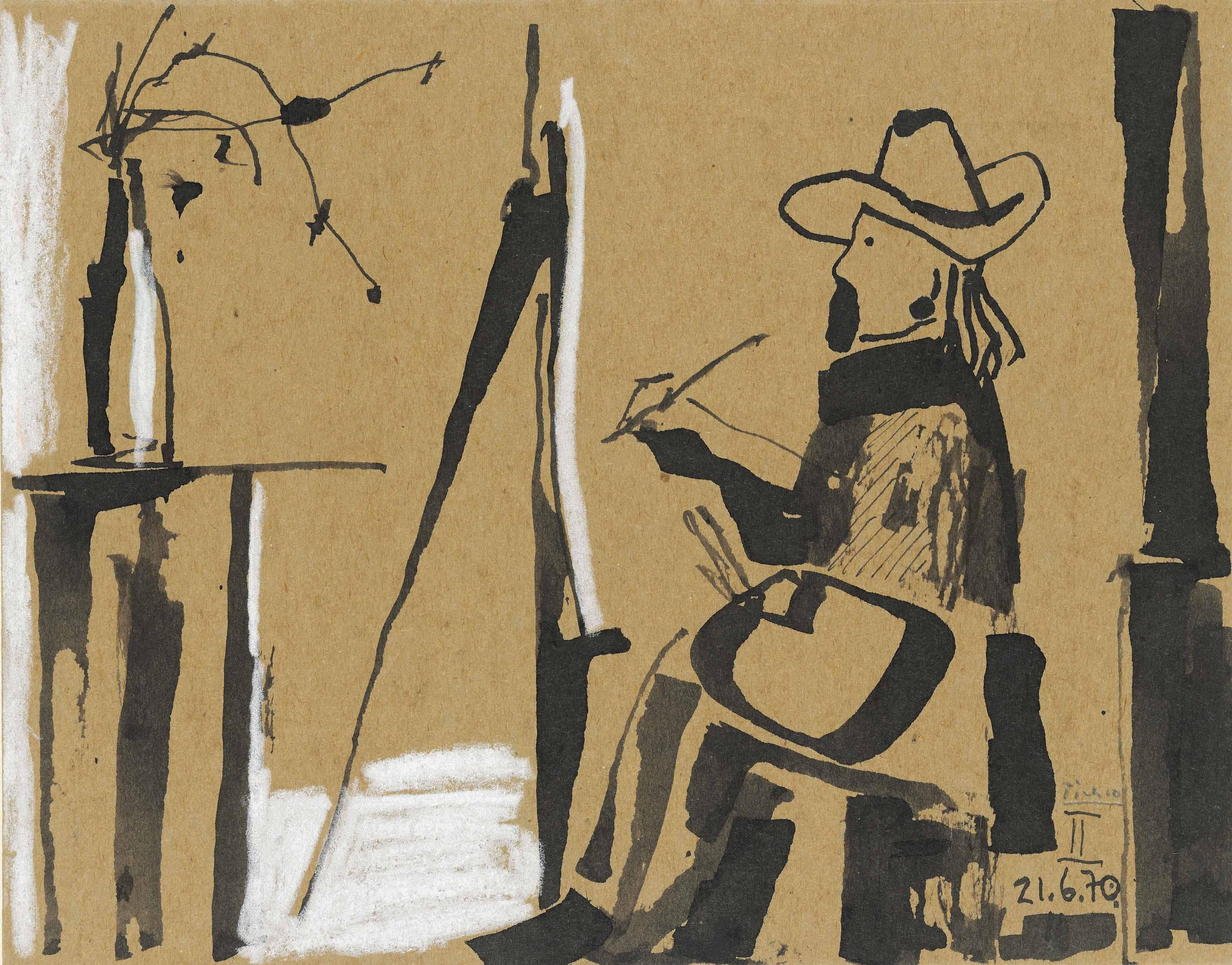 Pablo Picasso - Le peintre