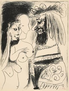Pablo Picasso - Le Vieux Roi.