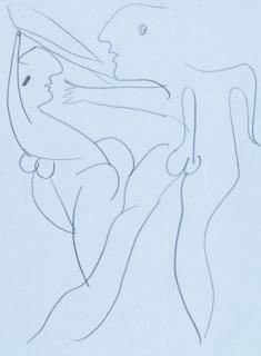 Pablo Picasso - Le Viol - Étude Pour Lysistrata