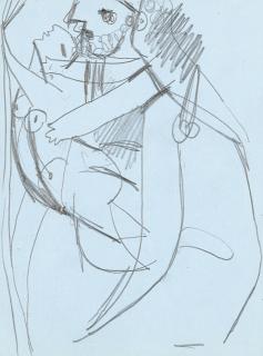 Pablo Picasso - Le Viol - Etude Pour Lysistrata