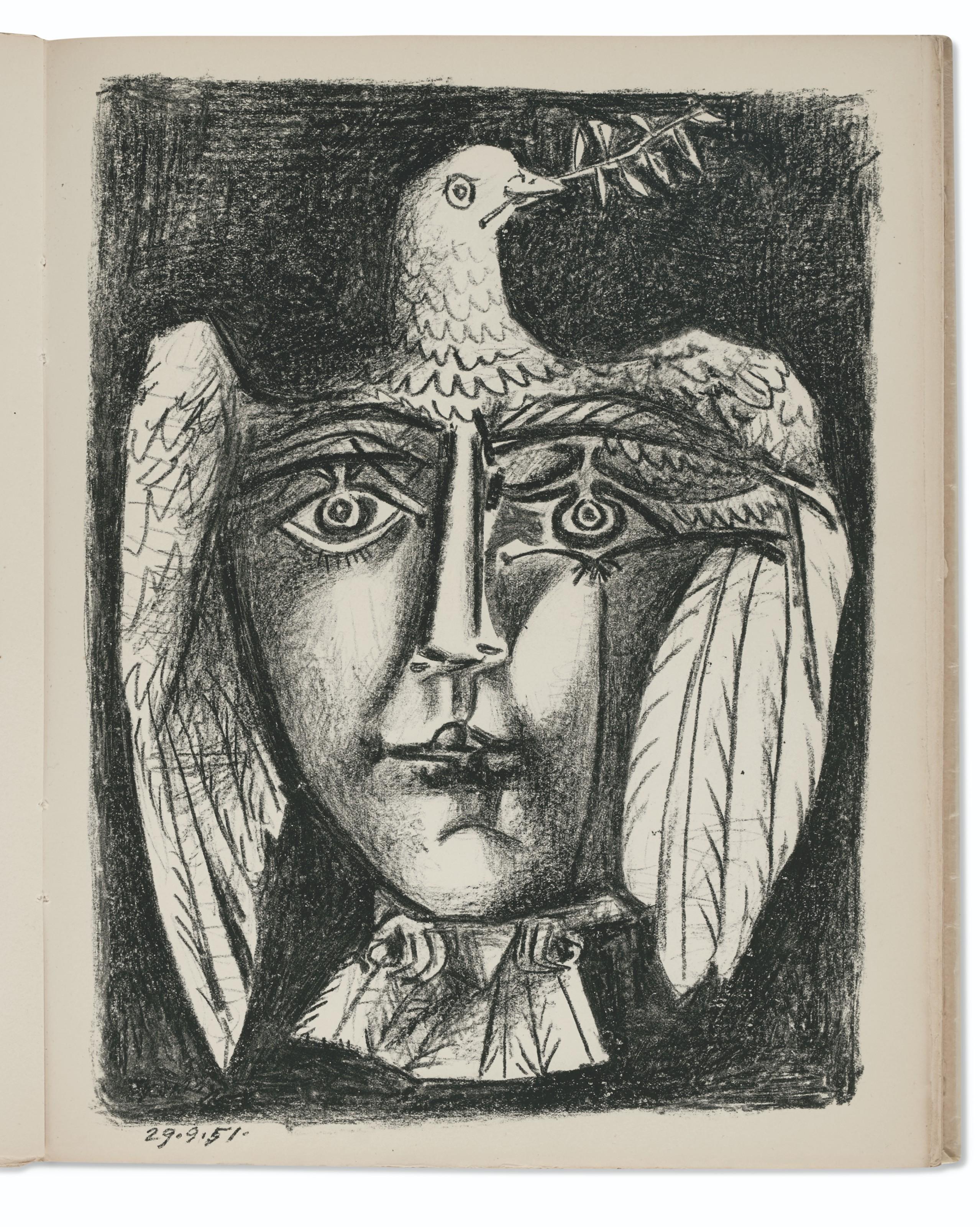 Pablo Picasso - Le Visage De La Paix. Paris : Éditions Cercle D’Art, 1951
