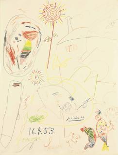 Pablo Picasso - Leçon de dessin