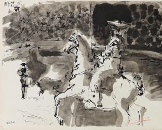 Pablo Picasso - L\'Entrée du Picador