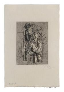 Pablo Picasso - L\'Homme À La Guitare (Bloch 30)