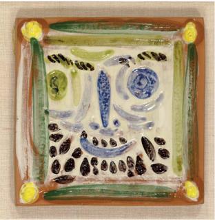 Pablo Picasso - Little Bearded Face (A.R. 559)