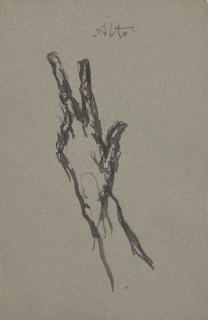 Pablo Picasso - Main les doigts tendus
