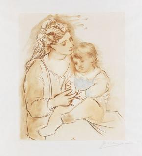 Pablo Picasso - Mère et Enfant