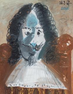 Pablo Picasso - Mousquetaire. Tête