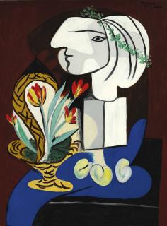 Pablo Picasso - Nature Morte Aux Tulipes