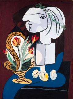 Pablo Picasso - Nature morte aux tulipes