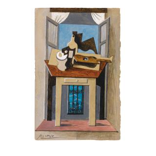 Pablo Picasso - Nature Morte Devant Une Fenêtre Ouverte