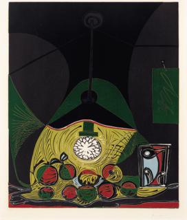 Pablo Picasso - Nature morte sous la Lampe