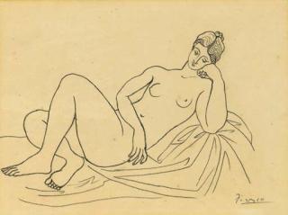 Pablo Picasso - Nu Au Bord De La Mer