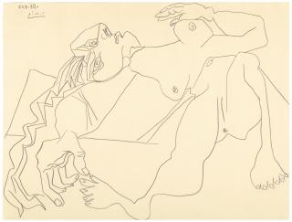 Pablo Picasso - Nu couché