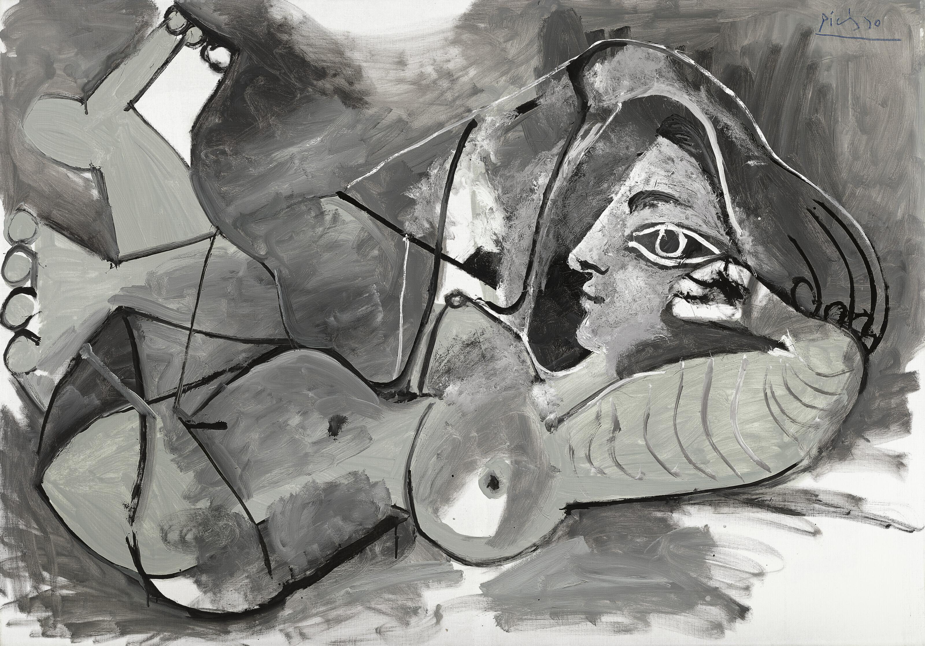 Pablo Picasso - Nu couché