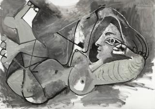 Pablo Picasso - Nu couché